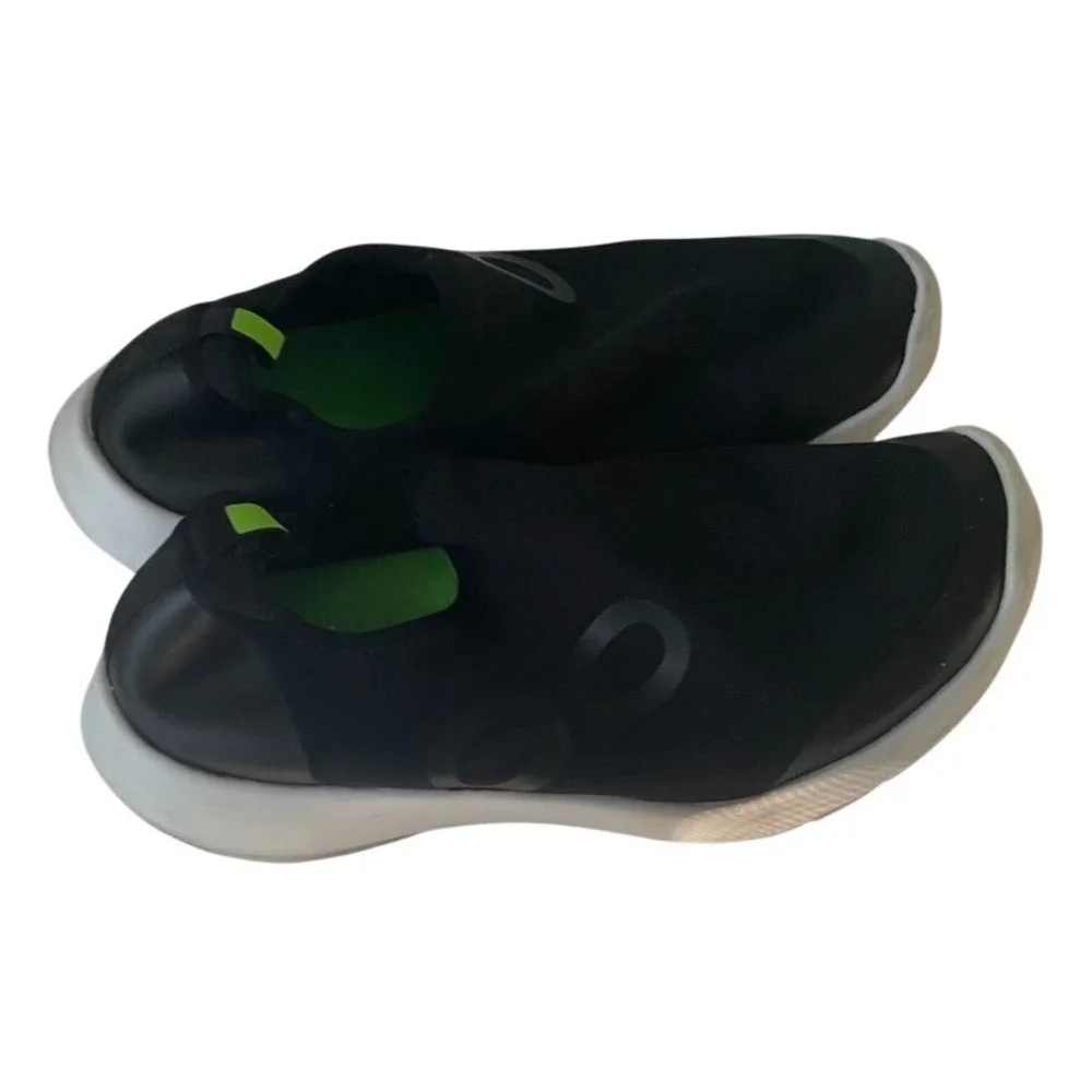 OOFOS‎ OOmg Sport Low Recovery Shoes Black White Women Size 9